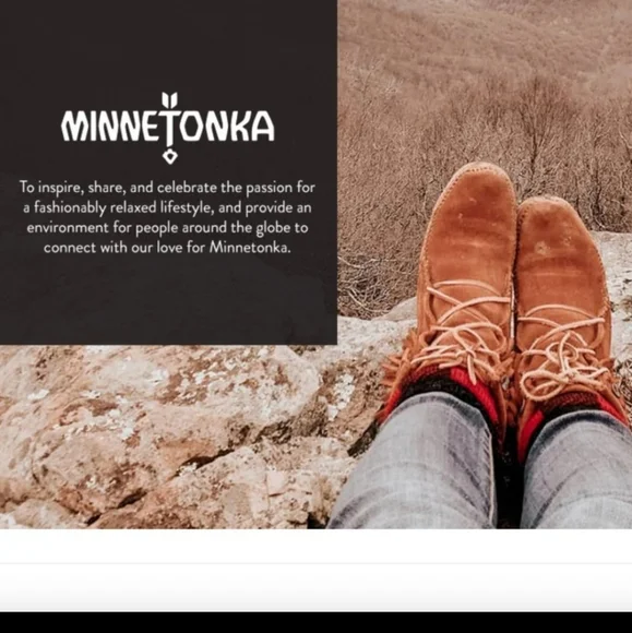 Minnetonka real suede moccasins - Picture 1 of 2